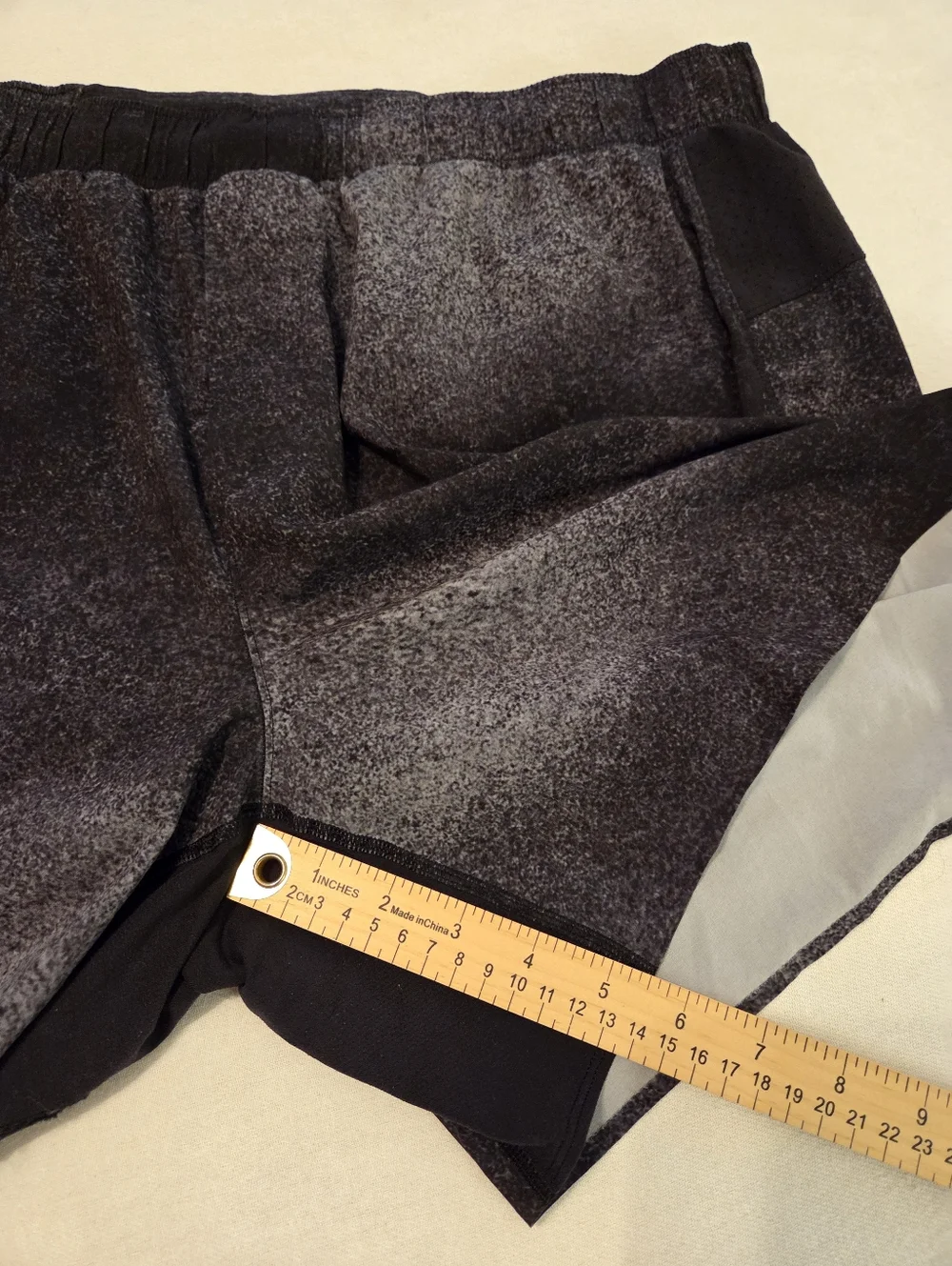 LULULEMON Surge Ocean Spray Ice Black/Grey 6